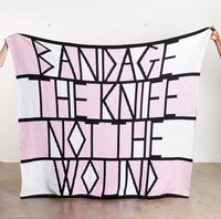 Bandage the Knife Not the Wound by Broomberg & Chanarin contemporary artwork sculpture, textile
