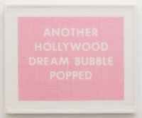 Another Hollywood Dream Bubble, framed and wrapped by Tammi Campbell contemporary artwork works on paper