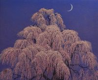 Weeping Cherry 3A by Kazuyuki Futagawa contemporary artwork painting, works on paper