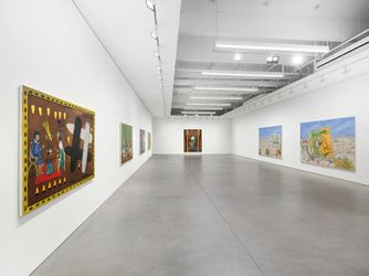 Exhibition view: Raul Guerrero, Terra Incógnita, David Kordansky Gallery, New York (25 April–8 June 2024). Courtesy David Kordansky Gallery.