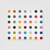 Diazo Red RC by Damien Hirst contemporary artwork painting