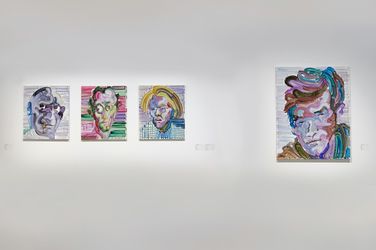 Exhibition view: Etsu Egami, Rainbow, Whitestone Gallery, Taipei (23 January–14 March 2021). Courtesy Whitestone Gallery, Taipei. 