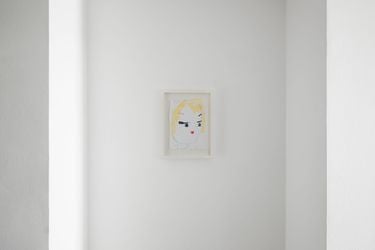 Exhibition view: Rose Wylie, Stack and Dangle, Jarilager Gallery, Cologne (6 April–26 May 2024). Courtesy Jarilager Gallery, Cologne/London/Seoul.