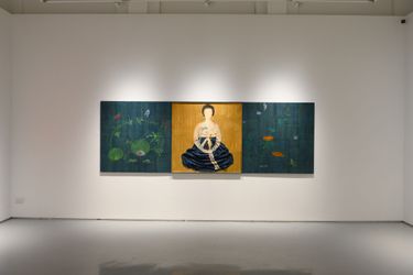 Exhibition view: Jung Jong Mee, Jung Jong Mee, The Columns Gallery, Singapore (12 October–9 December 2023). Courtesy The Columns Gallery.