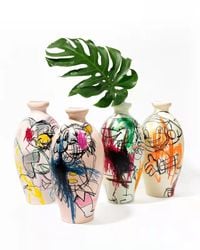 Vases (4 As A Set) by George Morton-Clark contemporary artwork ceramics