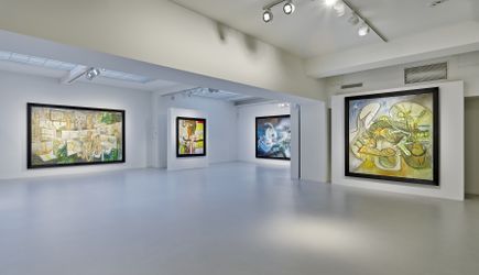 Exhibition view: Roberta Matta, Les Témoins d’Univers, Galerie Gmurzynska, Talstrasse 37, Zurich (9 June–31 August 2022). Courtesy Galerie Gmurzynska.