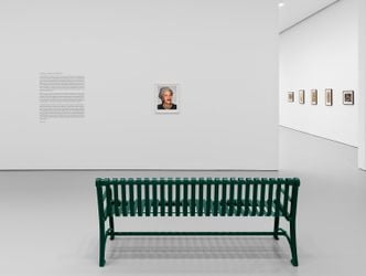 Exhibition view: Group Exhibition, Toni Morrison’s Black Book Curated by Hilton Als, David Zwirner, 19th Street, New York (20 January–26 February 2022). Courtesy David Zwirner.