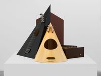 Resonator Strings by Nevin Aladağ contemporary artwork sculpture