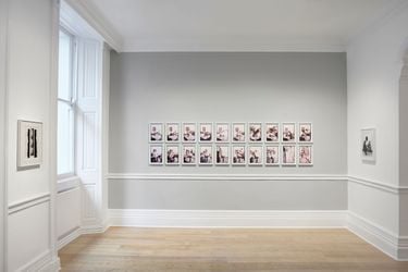 Installation view: Alexis Hunter, 10 seconds, Richard Saltoun Gallery, London (6 February–30 March). Courtesy Richard Saltoun Gallery.