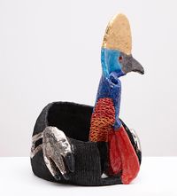Cassowary No. 7 by Peter Cooley contemporary artwork mixed media
