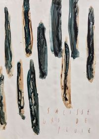 Salisseurs de pluie by Arpaïs Du Bois contemporary artwork works on paper