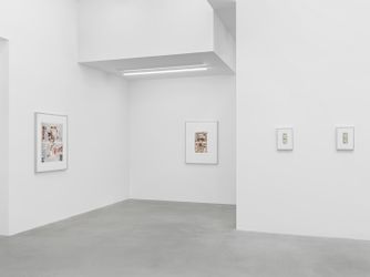 Exhibition view: Walead Beshty, Foreign Correspondence (October 1, 2012 – January 14, 2021), Galerie Eva Presenhuber, Waldmannstrasse, Zurich (27 March–24 April 2021). Courtesy Galerie Eva Presenhuber, Zurich / New York.