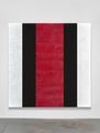 Untitled (White, Black, Red, Beveled) by Mary Corse contemporary artwork 1