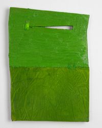 Untitled (green) by Louise Gresswell contemporary artwork painting, works on paper, drawing