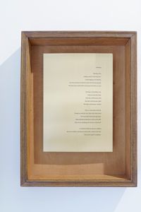 Alchemy (Poem by Ahnnlee Lee) by Ahnnlee Lee contemporary artwork sculpture