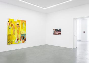 Exhibition view: Danielle Orchard, Page Turner, Perrotin, Paris (3 September 2022–8 October 2022). Courtesy the Artist and Perrotin. Photo: Claire Dorn.