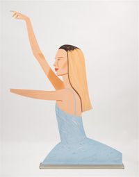 Dancer 2 (Cutout) by Alex Katz contemporary artwork sculpture