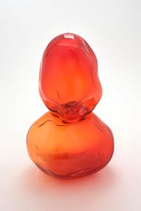 Cippo (Orange) by Tristano Di Robilant contemporary artwork sculpture
