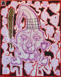 Rejector Of Superficial Praise by Hardeep Pandhal contemporary artwork painting