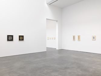 Exhibition view: Anni Albers, David Zwirner, 20th Street, New York (10 September–19 October 2019). Courtesy David Zwirner.