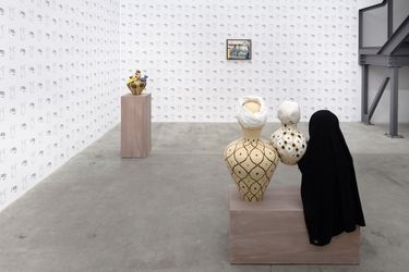 Exhibition view: Hadi Falapishi, Almost Perfect, Andrew Kreps Gallery, 22 Cortlandt Alley, New York (24 February–1 April 2023). Courtesy Andrew Kreps Gallery. Photo: Lance Brewer.
