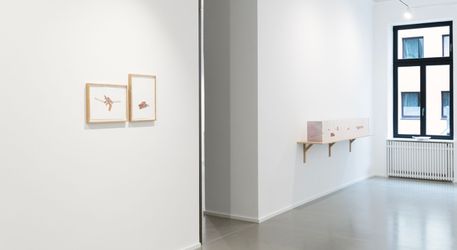 Exhibition view: Jill Baroff, The Hours, Galerie Christian Lethert, Cologne (31 March–10 June 2023). Courtesy Galerie Christian Lethert. 
