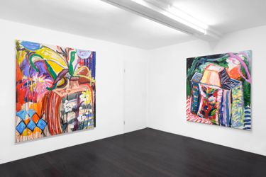 Exhibition View: Rose Electra Harris, Parade, Union Gallery, London (23 February–30 March 2024). Courtesy Union Gallery.