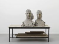 Working Table by Mark Manders contemporary artwork sculpture