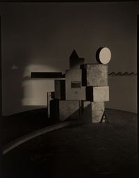 Villa A (Hommage A P. Klee) by Boris Gaberščik contemporary artwork photography, print