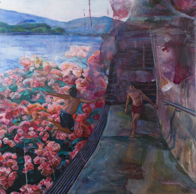 Flower sea by Vivian Ho contemporary artwork