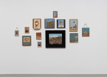 Llyn Foulkes, Old Man Blues, 2017, Exhibition view at Sprüth Magers, Los Angeles. Courtesy Sprüth Magers, Los Angeles. Photography by: Robert Wedemeyer.