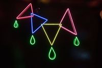 Crying Triangles by assume vivid astro focus contemporary artwork sculpture