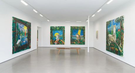 Exhibition view: Cesc Abad, The Forest of Estrangement, Simchowitz, Los Angeles (9-30 July 2022). Courtesy Simchowitz.