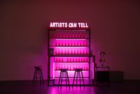 Artists Can Tell by Wang Xin contemporary artwork installation