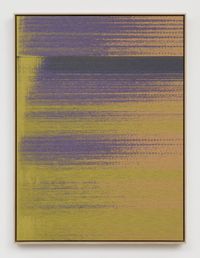Negative Entropy (Seishoji Zazen, Priests' Prayer, Full Width, Purple Gold, Quad) by Mika Tajima contemporary artwork sculpture