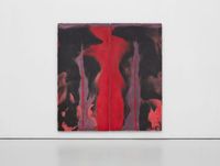 Untitled (she emerges from soil) by Harminder Judge contemporary artwork painting, sculpture