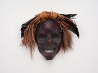Kwakwaka’wakw, Musgamakw Dzawada’enuxw First Nation Bookwus Ghost by Beau Dick contemporary artwork sculpture