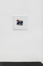 Exhibition view: Mathias Poledna, Untitled (circa 1963-1972) (2022). Archival pigment print on paper. 20.1 x 23 cm (48.2 x 53 x 2.3 cm framed). Fine Important Post War and Contemporary, Galerie Buchholz, Köln (12 May–18 June 2022). Courtesy Galerie Buchholz.
