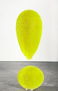 Exclamation Point (Chartreuse) by Richard Artschwager contemporary artwork sculpture