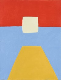 Untitled by Etel Adnan contemporary artwork painting