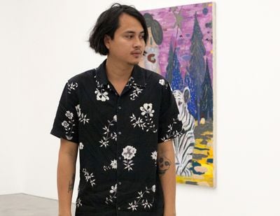 For Pow Martinez, Painting Is Still Emerging