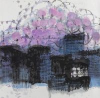 PURPLE EARTH by Lee Chung-Chung contemporary artwork painting, works on paper, drawing