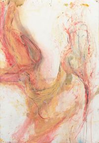 Fire by Days Nudes IV by Rita Ackermann contemporary artwork painting, works on paper, drawing
