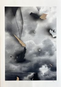 Clouds #6 by Lucia Tallova contemporary artwork painting, print