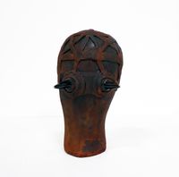 Headcase 15 by Julia Morison contemporary artwork sculpture, ceramics