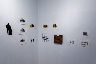 Exhibition view: Sahil Naik, All is water, and to water we must return, Experimenter, Ballygunge Place (21 April–30 June 2021). Courtesy Experimenter.