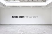 AT THE SAME MOMENT by Lawrence Weiner contemporary artwork 3