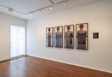 Exhibition view: Lorna Simpson, 1985 – 92, Hauser & Wirth, New York, 69th Street (7 September 2022–22 October 2022). Courtesy the artist and Hauser & Wirth. Photo: James Wang.