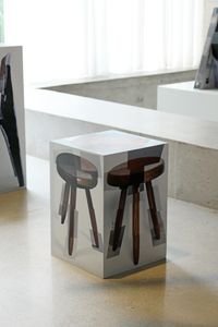 Cube Stool by Osang Gwon contemporary artwork sculpture