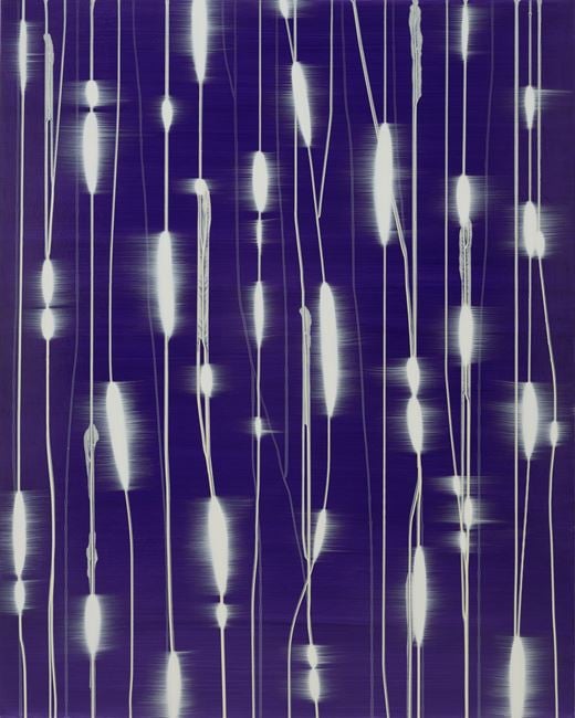 White Light (Vertical Configuration DPP Violet) by Mark Francis contemporary artwork